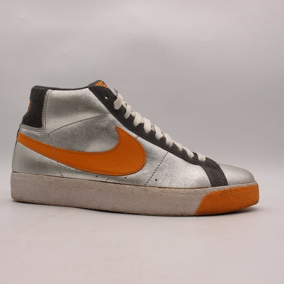 Nike SB Premium Tinman Independent Trucks Silver Men's 8.5 Sneakers 314070-081 - Picture 1 of 10